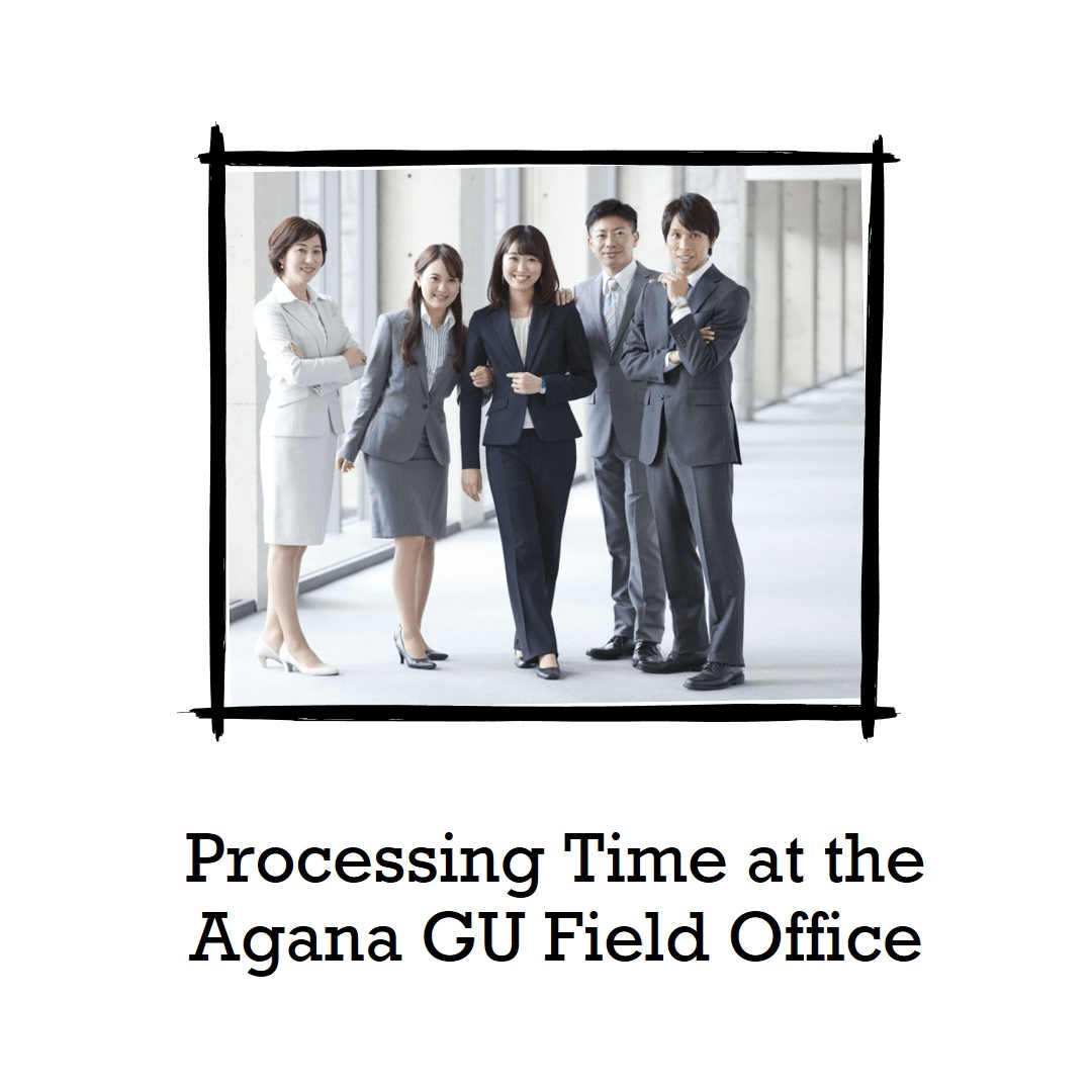 USCIS Agana GU Field Office Processing Time [2024 March] EZ485
