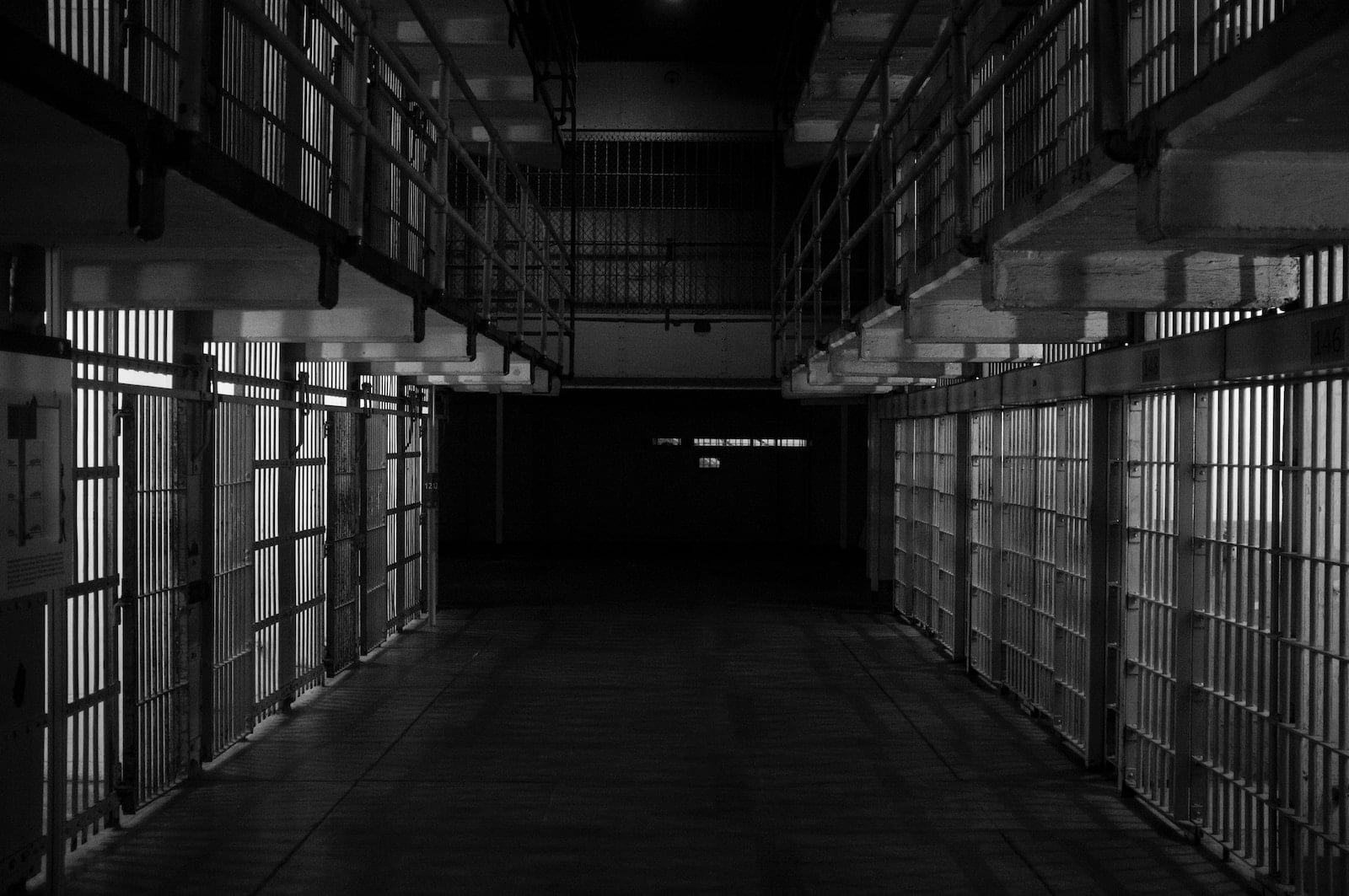 empty prisoner cell